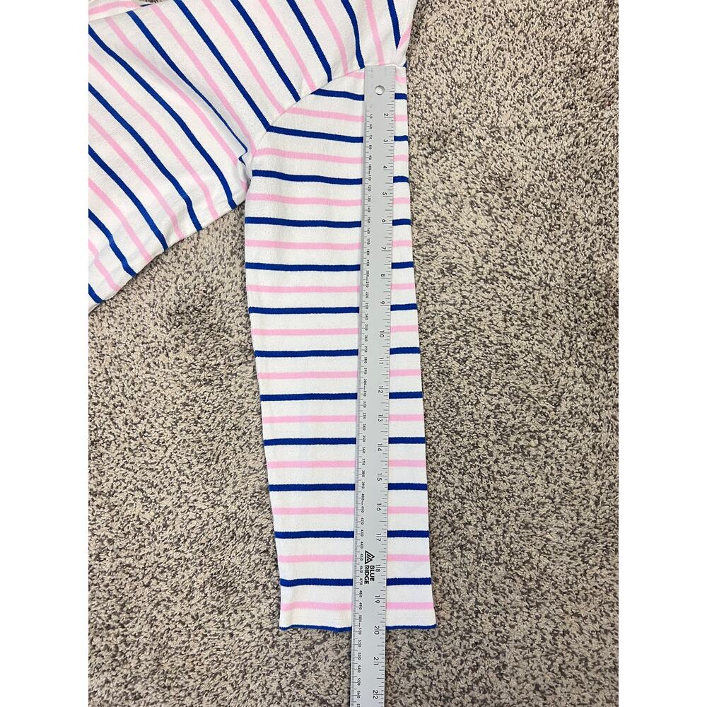 &‎ Other Stories Women's 8 Nautical Coastal Minimalist Striped Long Sleeve Tee - Picture 10 of 11